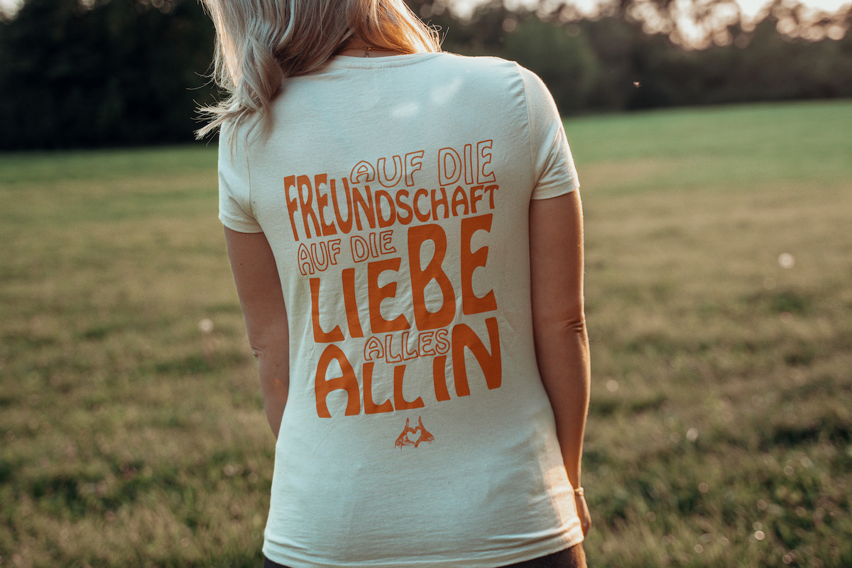 Shirt "All in" Damen