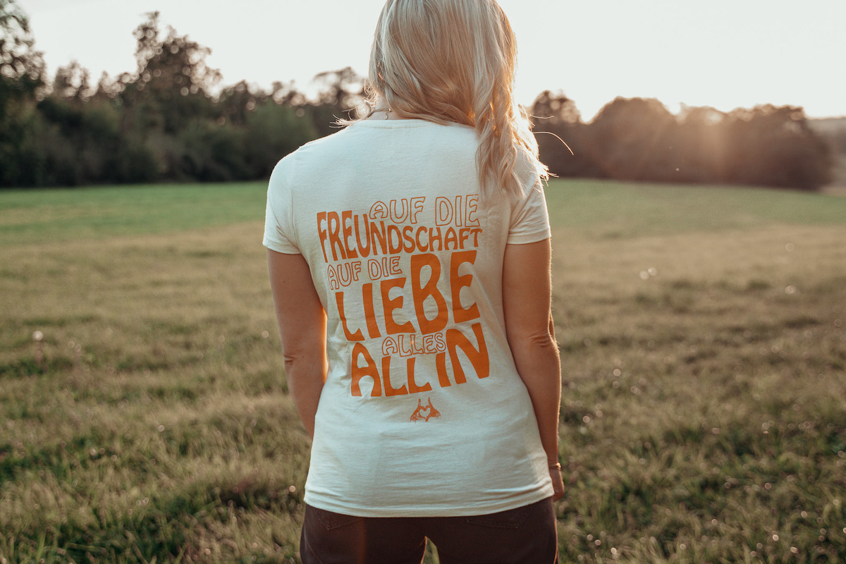 Shirt "All in" Damen